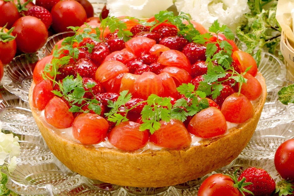 キル フェ ボンからフルーツトマトや人参、枝豆の限定野菜タルト