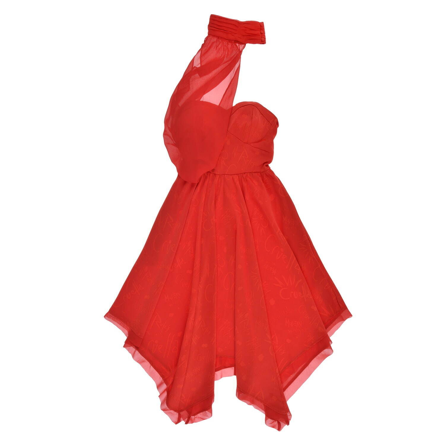 ディズニーストア クルエラ 着想のパンキッシュなtシャツ 真っ赤なドレス コスチュームセットも ファッションプレス