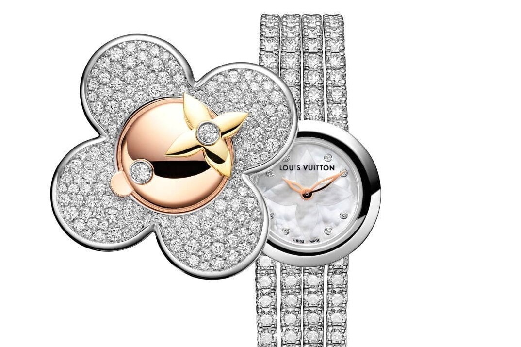 ルイ・ヴィトン「ヴィヴィエンヌ」の新ジュエリーウォッチ、ダイヤモンドが輝くゴールドフェイス