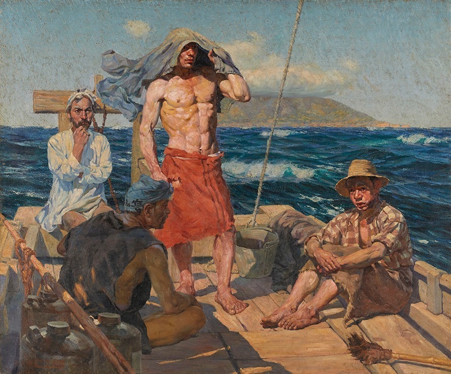 和田三造《南風》1907年 重要文化財