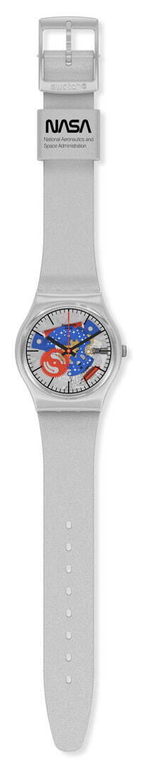 スウォッチ“NASA＆宇宙服”着想の腕時計、“宇宙飛行士のジャンプスーツ”イメージなど｜写真9