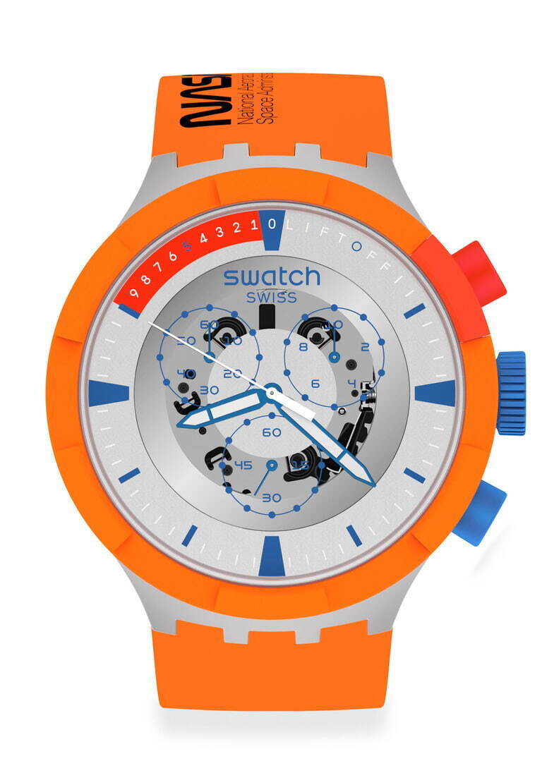 スウォッチ“NASA＆宇宙服”着想の腕時計、“宇宙飛行士のジャンプスーツ”イメージなど｜写真6