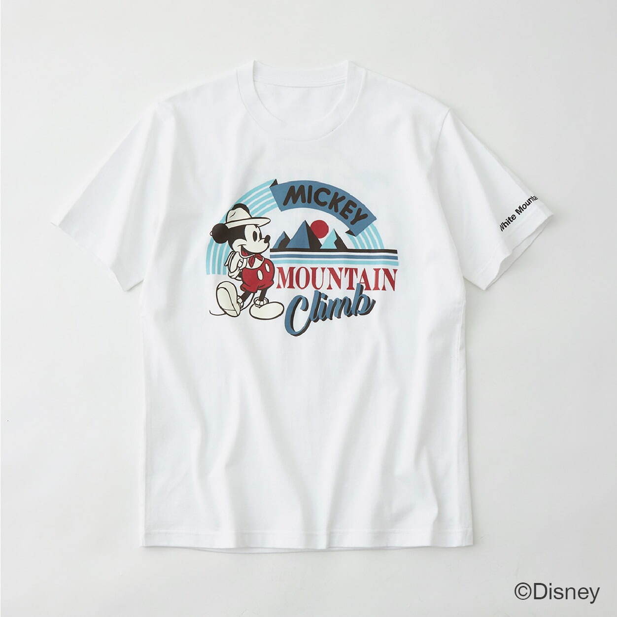 ホワイトマウンテニアリング×ディズニー、“山登り”ミッキーやドナルドのTシャツ｜写真5