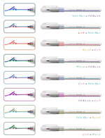 “2色線が同時に描ける”水性ペン「ツインク」飾り線＆ネオン風イラストを簡単に、全8色で｜写真6