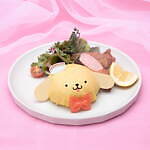 「サンリオキャラクターズ」カフェが渋谷で、ポムポムプリンのオムライスやポチャッコが浮かぶドリンク｜写真4