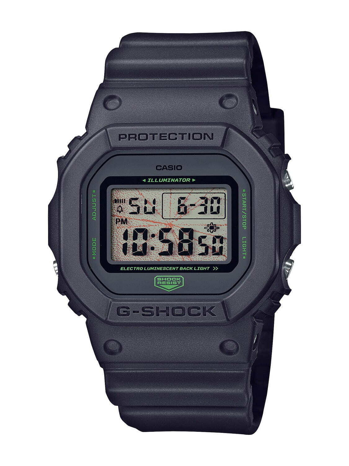 G-SHOCK“夜の音楽シーン着想”レザー柄が浮かび上がる新ウオッチ、YOSHIROTTENとコラボ｜写真3