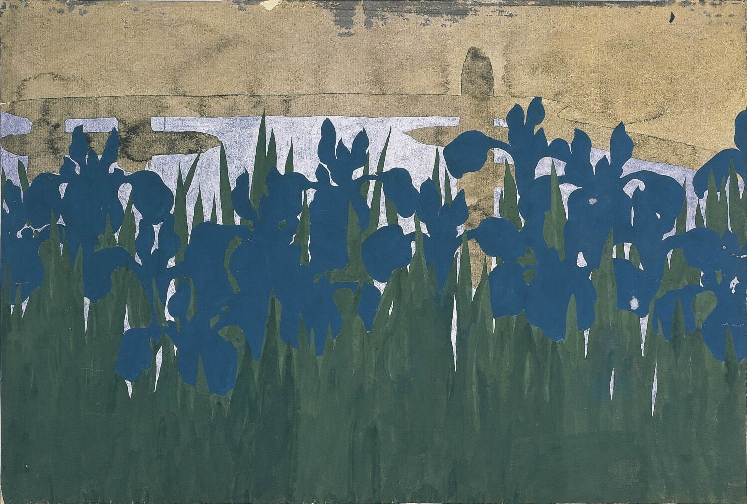 神坂雪佳『百々世草』より「八つ橋」明治42~43年芸艸堂刊 細見美術館蔵