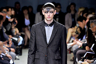コムデギャルソンオムプリュス2014ss 孵化期　期中ギンガムチェック COMME des GARCONS HOMME PLUS 14SS 孵化期 キュプラ切替シャツ