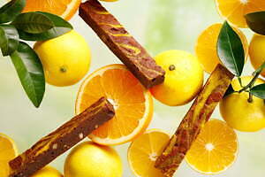 日本初ブラウニー専門店・コートクール「オランジェットブラウニー」オレンジピール＆ジャムをプラス