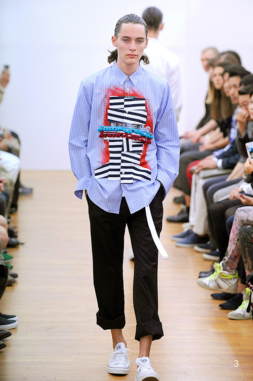 コム デ ギャルソン・シャツ(COMME des GARÇONS SHIRT) 2014年春夏メンズコレクション  - 写真3