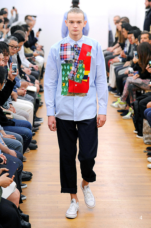 コム デ ギャルソン・シャツ(COMME des GARÇONS SHIRT) 2014年春夏メンズコレクション  - 写真4