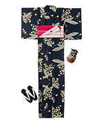 ミュベール(MUVEIL) すずらん柄浴衣｜写真1