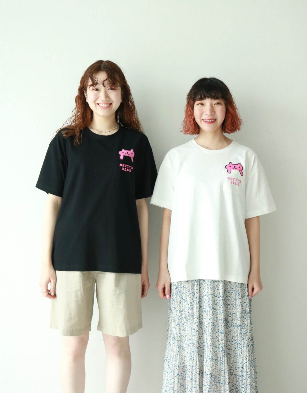 エイミーポケットTシャツ 各3,190円