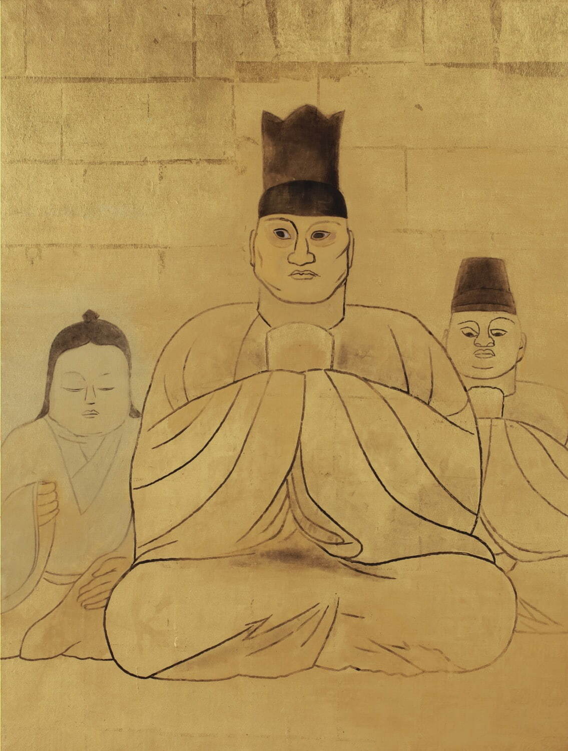 《或る御神像》小倉遊亀 昭和53年(1978) 滋賀県立美術館蔵［7月27日〜8月22日展示予定］