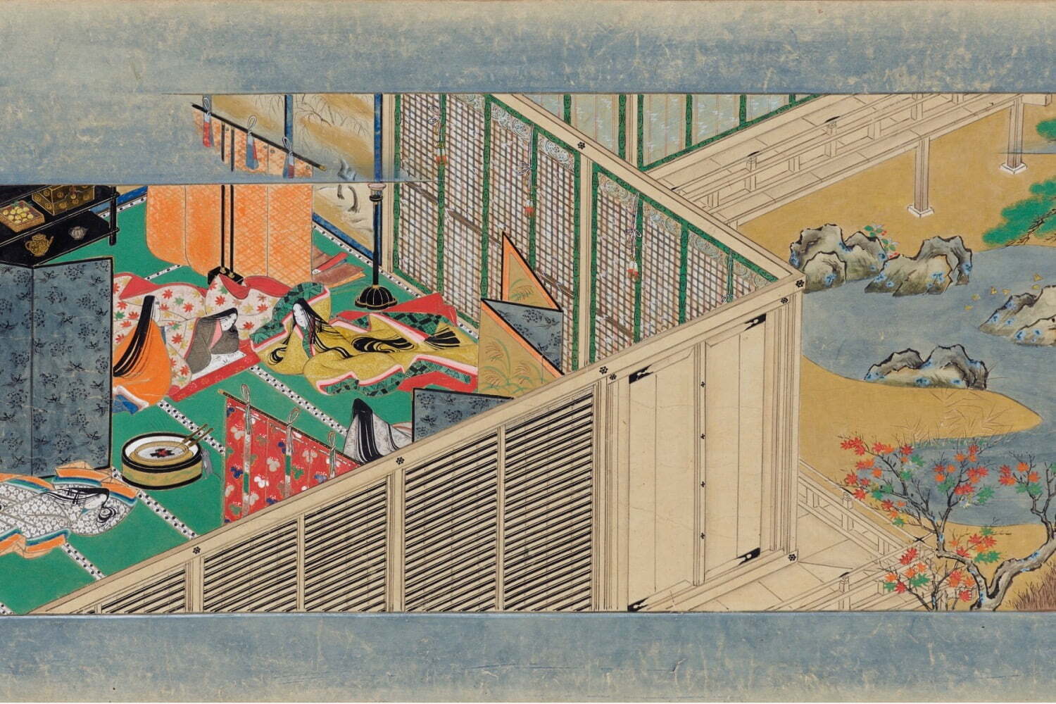 滋賀県立美術館のコレクション展「ひらけ!温故知新」重要文化財《桑実寺縁起絵巻》を起点に日本美術を紹介