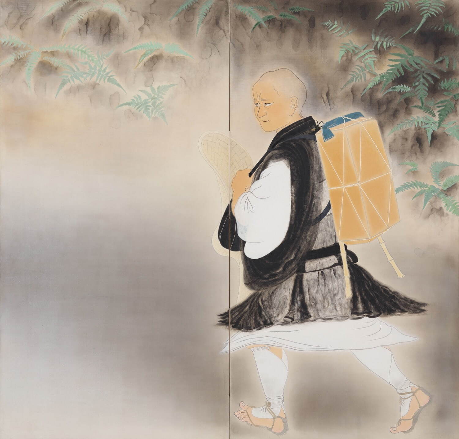 《磨針峠》(右隻) 小倉遊亀 昭和22年(1947) 滋賀県立美術館蔵［6月27日〜7月25日展示予定］