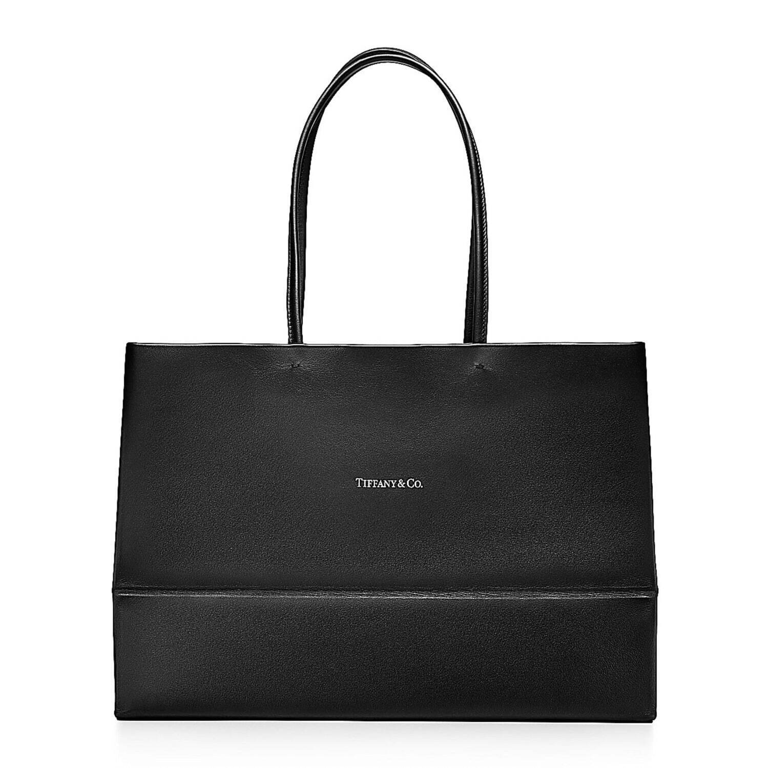 ティファニー“ショッピングバッグ”着想のレザートートバッグ、新色ブラックが登場｜写真3