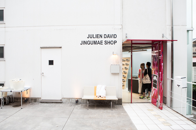 ジュリアン デイヴィッドが世界初となる路面店を東京・神宮前にオープン｜写真2