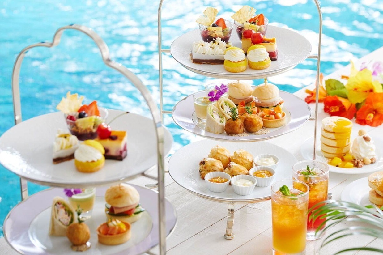 ハワイ｜ハワイ着想のトロピカルアフタヌーンティーが大阪で、アレンジ出来る“5枚重ね”パンケーキも