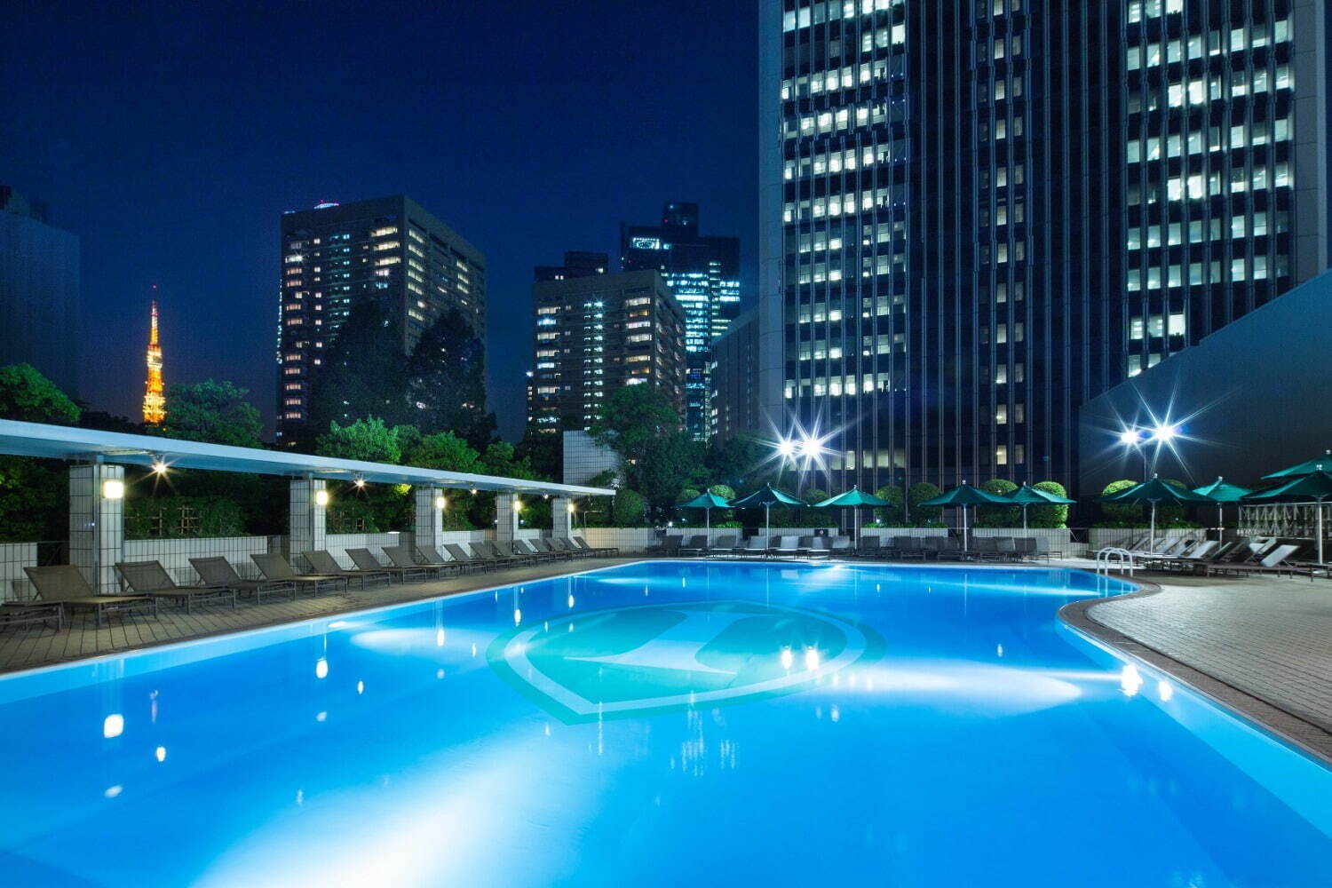 ANAインターコンチネンタルホテル東京の屋外プール「ガーデンプール」夏季限定でオープン｜写真1