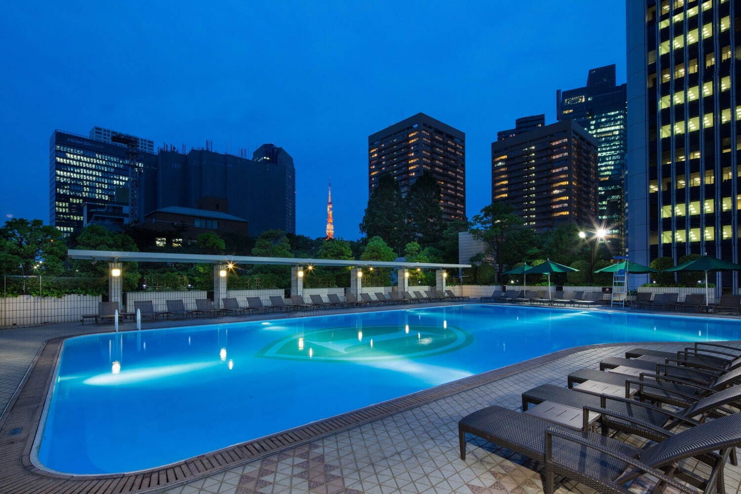 ANAインターコンチネンタルホテル東京の屋外プール「ガーデンプール」夏季限定でオープン｜写真2