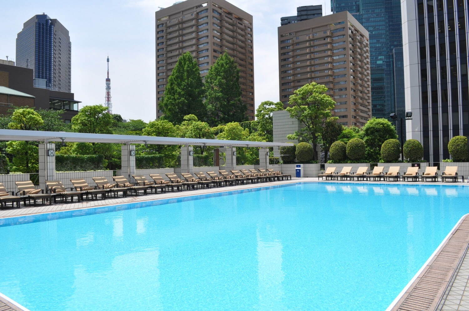 ANAインターコンチネンタルホテル東京の屋外プール「ガーデンプール」夏季限定でオープン｜写真5
