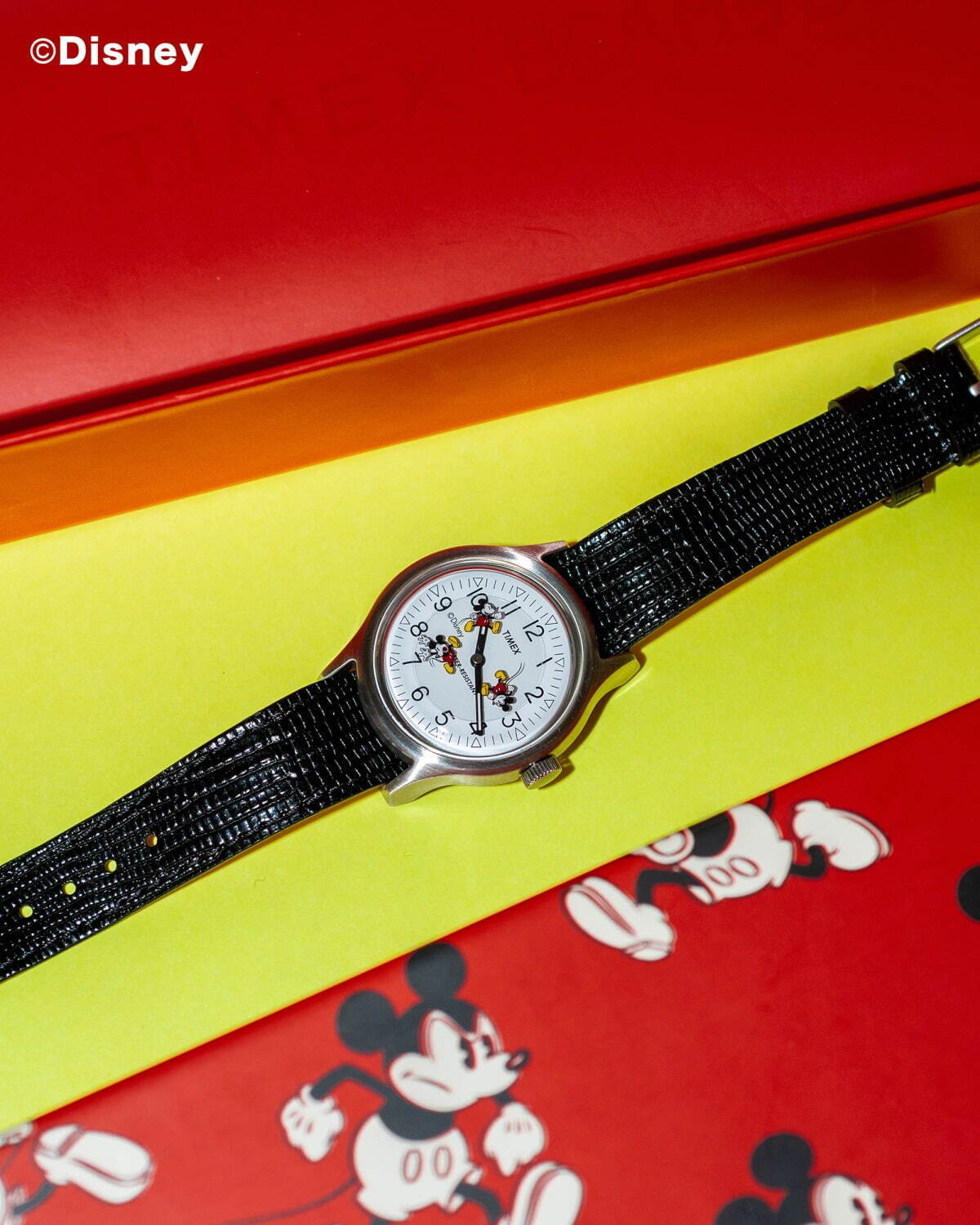 タイメックスとビームス ボーイ“くるくると回る”ディズニー/ミッキーマウスデザインの腕時計｜写真2