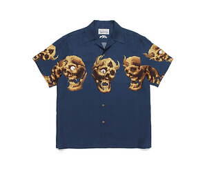 WACKO MARIA ワコマリア 56 TATOO キーリング 鬼 スカル 56 TATTOO STUDIO / KEYRING 56TS-WM-GG01 | ワコマリア2024年春