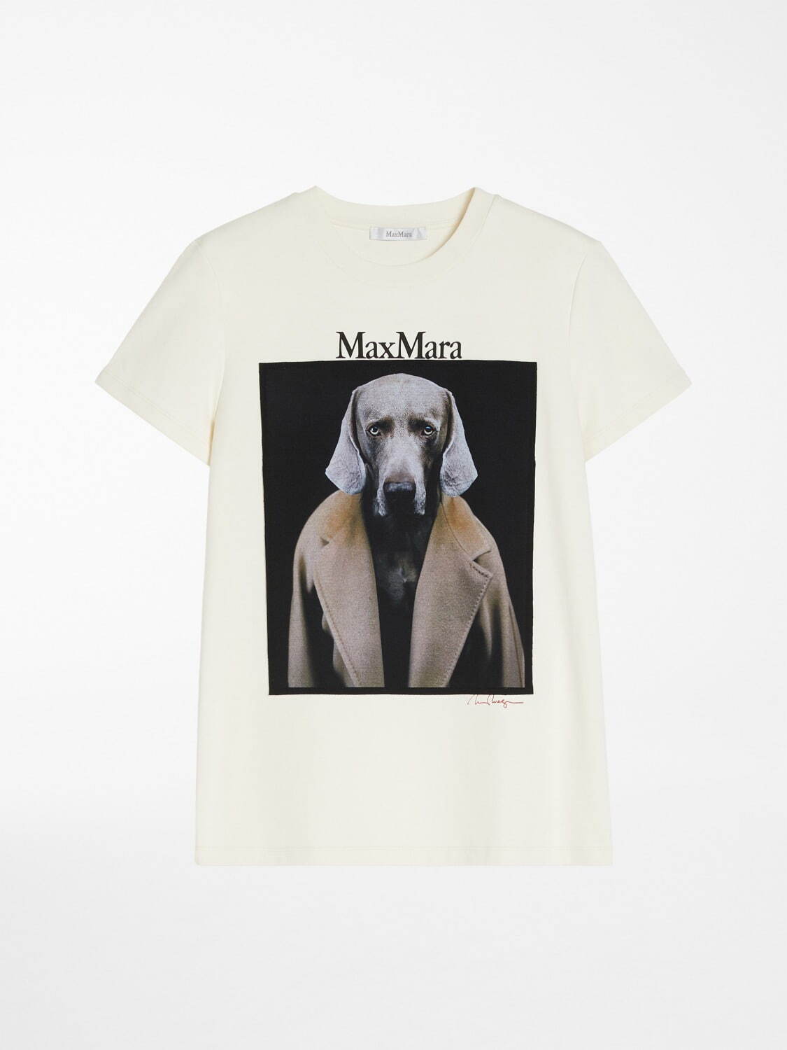 マックスマーラ“アートな新作Tシャツ”、アイコンコートを着た犬やクラシックバレエをモチーフに｜写真3