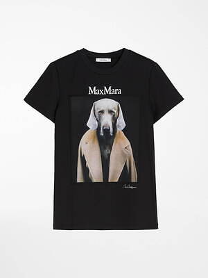 マックスマーラ“アートな新作Tシャツ”、アイコンコートを着た犬や