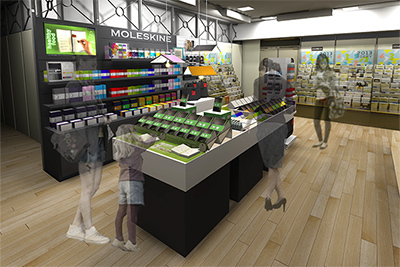 池袋ロフトに「モレスキン アトリエ」オープン