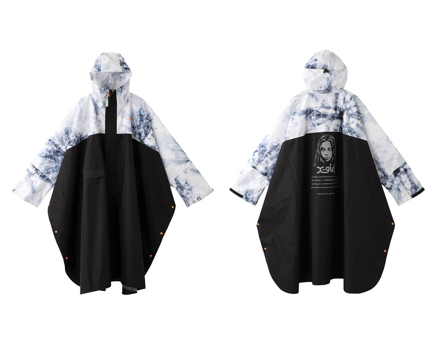 X-girl×KiU RAIN PONCHO 6,930円