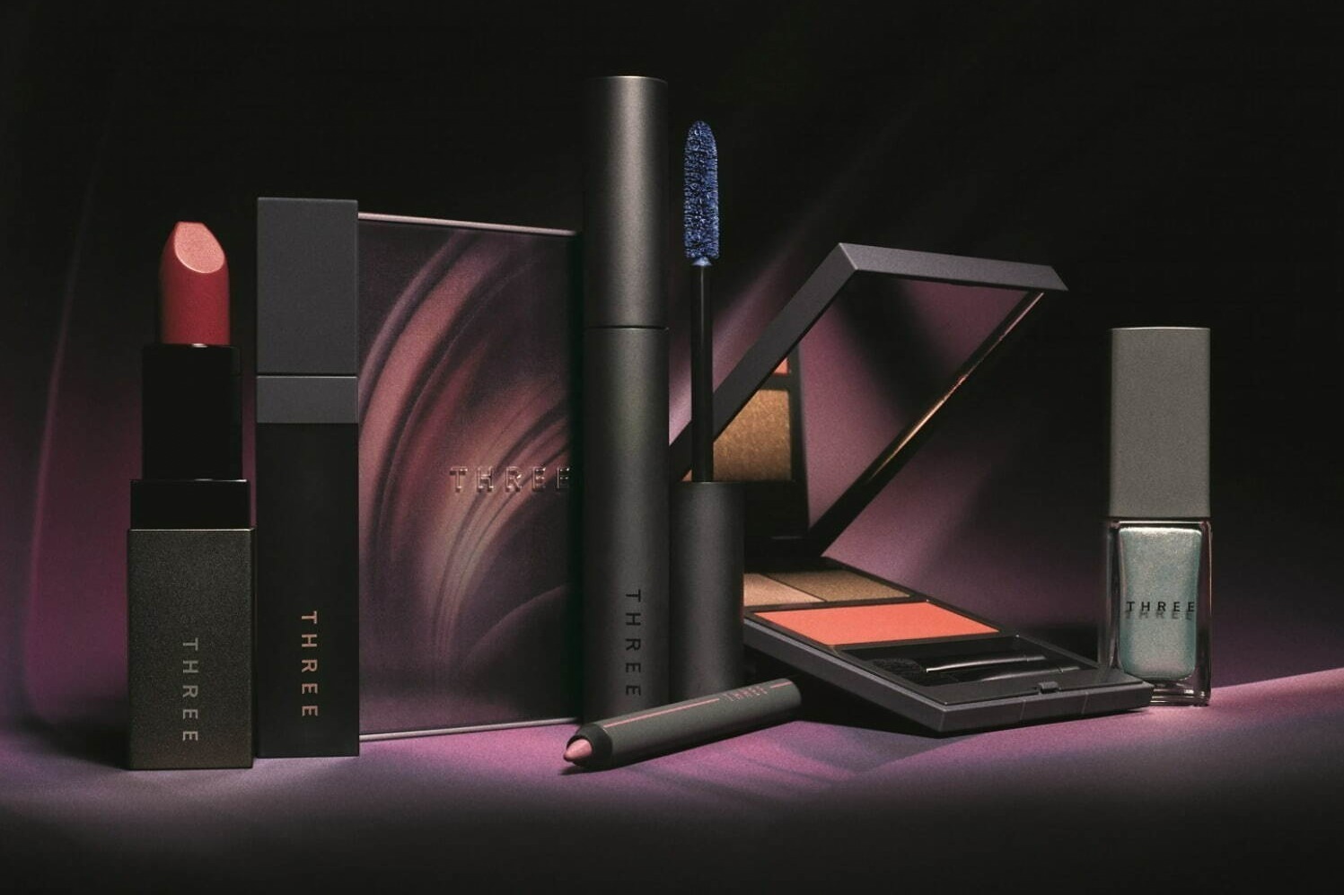 HIGHLIGHT AFTERSUNSET 3形態セット 2024 AUTUMN MAKEUP COLLECTION STARGAZING | THREE（スリー）
