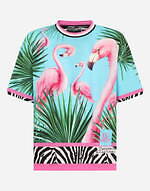 ドルチェ＆ガッバーナ“フラミンゴ×ヤシ”＆“バタフライ×アジサイ”柄の新作、DJキャレドとコラボ｜写真1