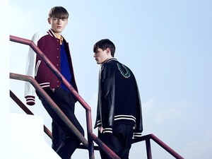 ラフ・シモンズ×フレッドペリー2013年秋冬コレクション、ビッグローレルマークのスタジャンに注目｜写真2