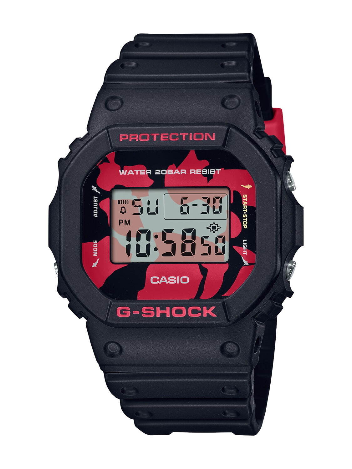 G-SHOCK“錦鯉”ウオッチ、模様が浮かび上がるスクエア＆“錦鯉”イン ...