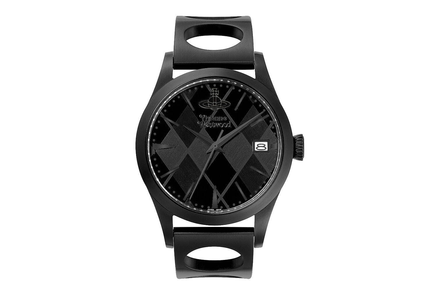 ヴィヴィアン・ウエストウッド“マットブラック”のメンズ腕時計 