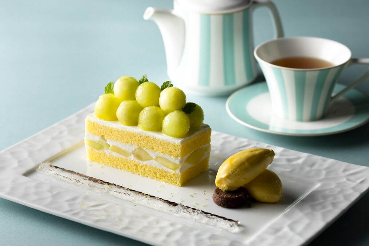 「マスクメロンショートケーキ」5,000円
※サービス料込み。1日10個限定、なくなり次第終了。