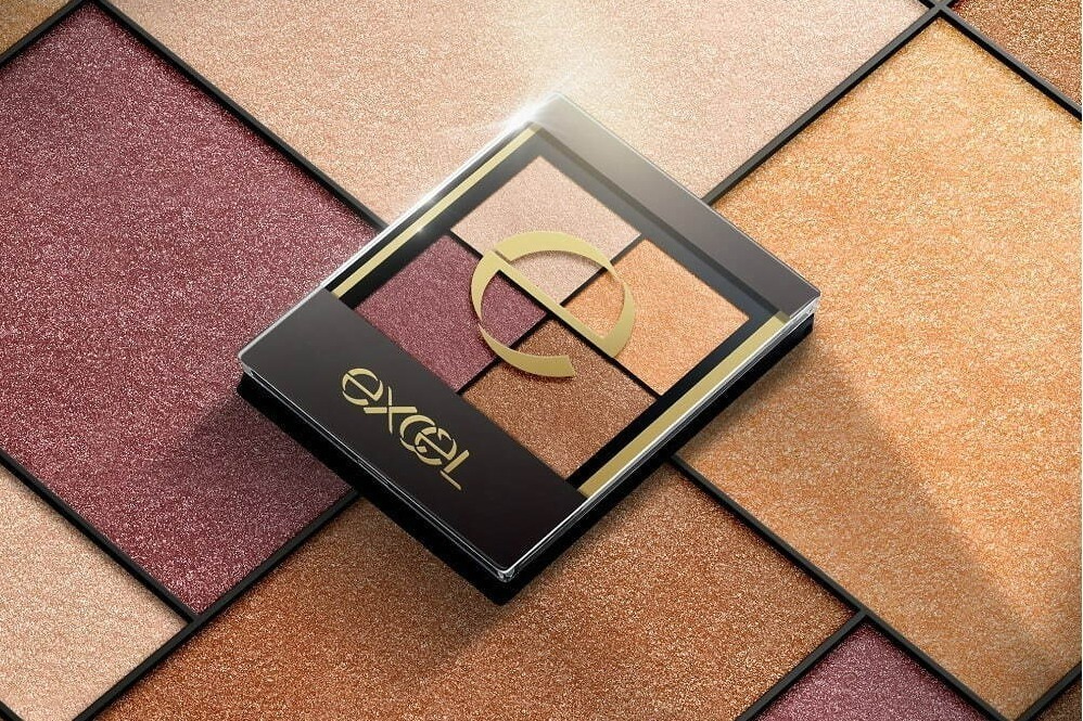 エクセル21年秋コスメ、人気アイパレット「リアルクローズシャドウ」に新色ボルドー×オレンジ