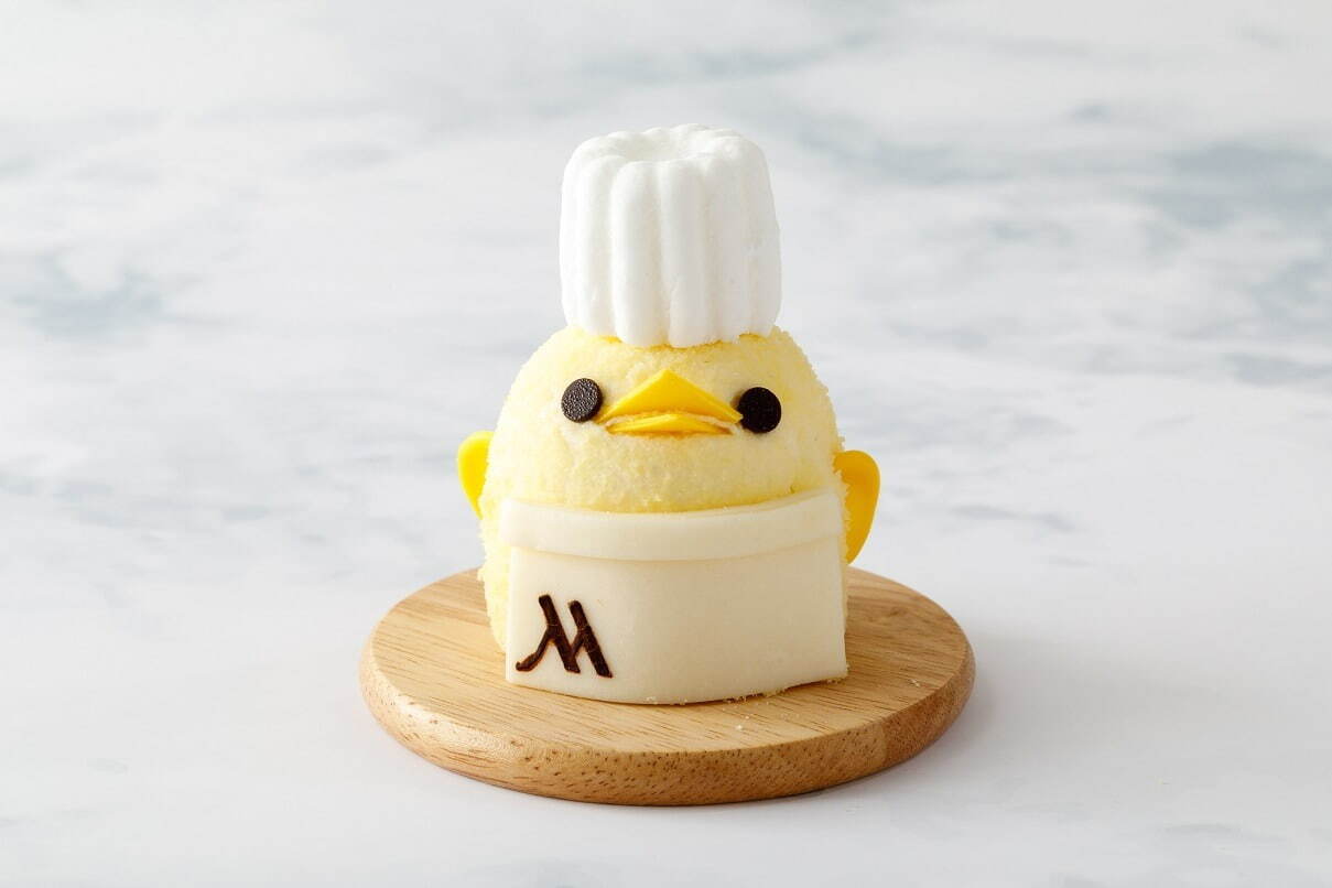 ひよこ型スイーツ ぴよりん モンシェールコラボのふわふわ堂島ロール バニラプリン ファッションプレス