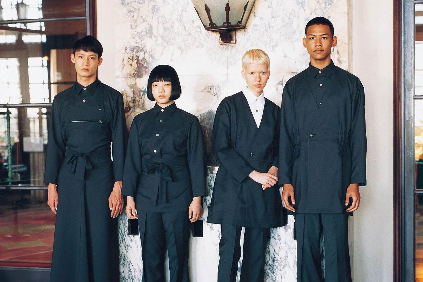 ユニフォーム(制服)｜小野塚秋良のワークウェア「ハクイ(HAKUÏ)」2021年の新作は50年代リゾート地をテーマに