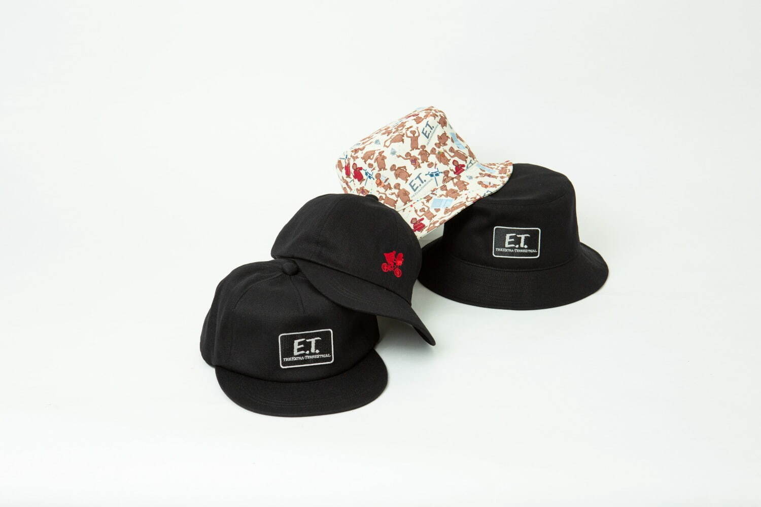 CA4LA×『E.T.』『BTTF』『ジョーズ』、名作ロゴの新作コラボキャップ 