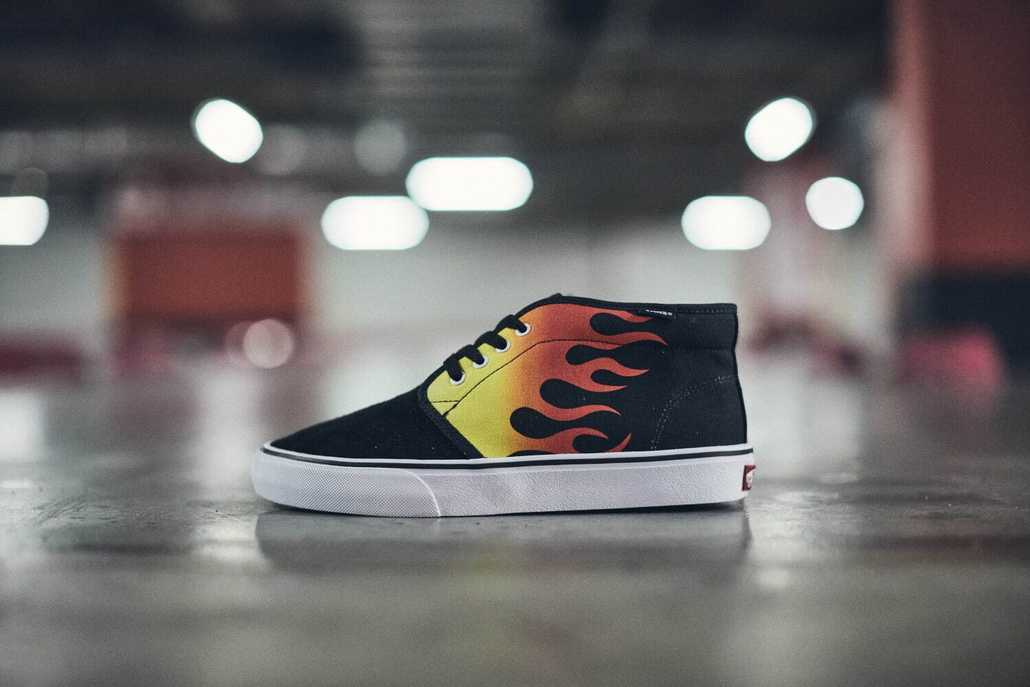 【極美品】VANS オールドスクール FLAME PACK スエード フレイム