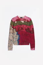 ダンヒル“裏返し”生地の新作ニット＆シャツ、反転したフラワープリントで彩って｜写真4