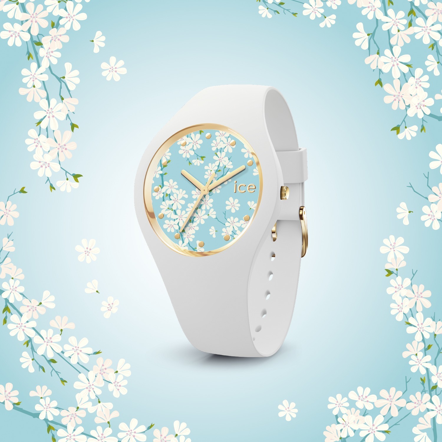 アイスウォッチ“花々が咲く”新作腕時計、デイジーやサクラをモチーフに｜写真1