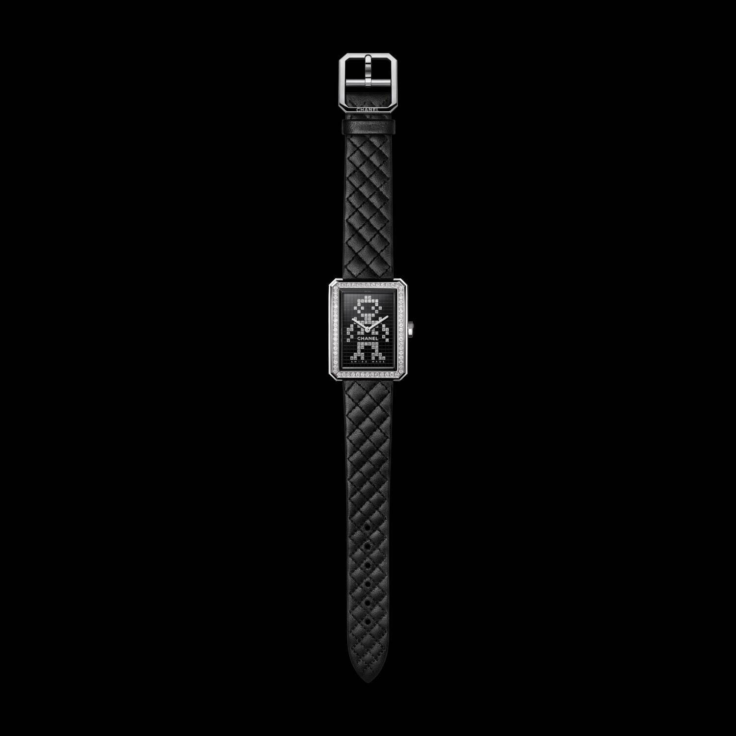 シャネルから“エレクトロ”着想のブラック×ネオンカラー腕時計 