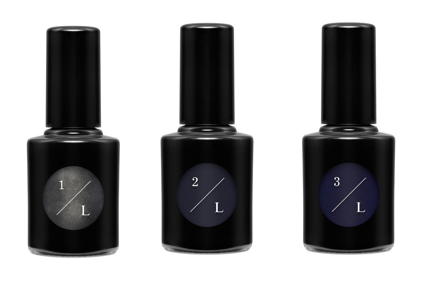 uka×リミ フゥ“黒を探求”した限定ブラックネイル全3色、ポーチ付きセットも