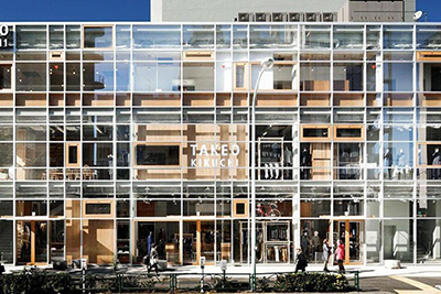 タケオキクチ渋谷明治通り本店がJCDデザインアワードで金賞を受賞