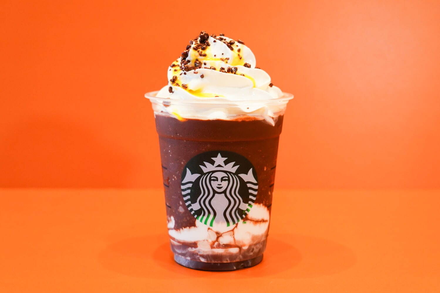 栃木 らいさま パチパチ チョコレート フラペチーノ トール テイクアウト 669円、店内利用 682円