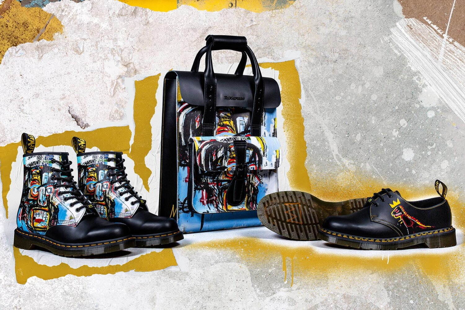 Dr.Martens × バスキア コラボ